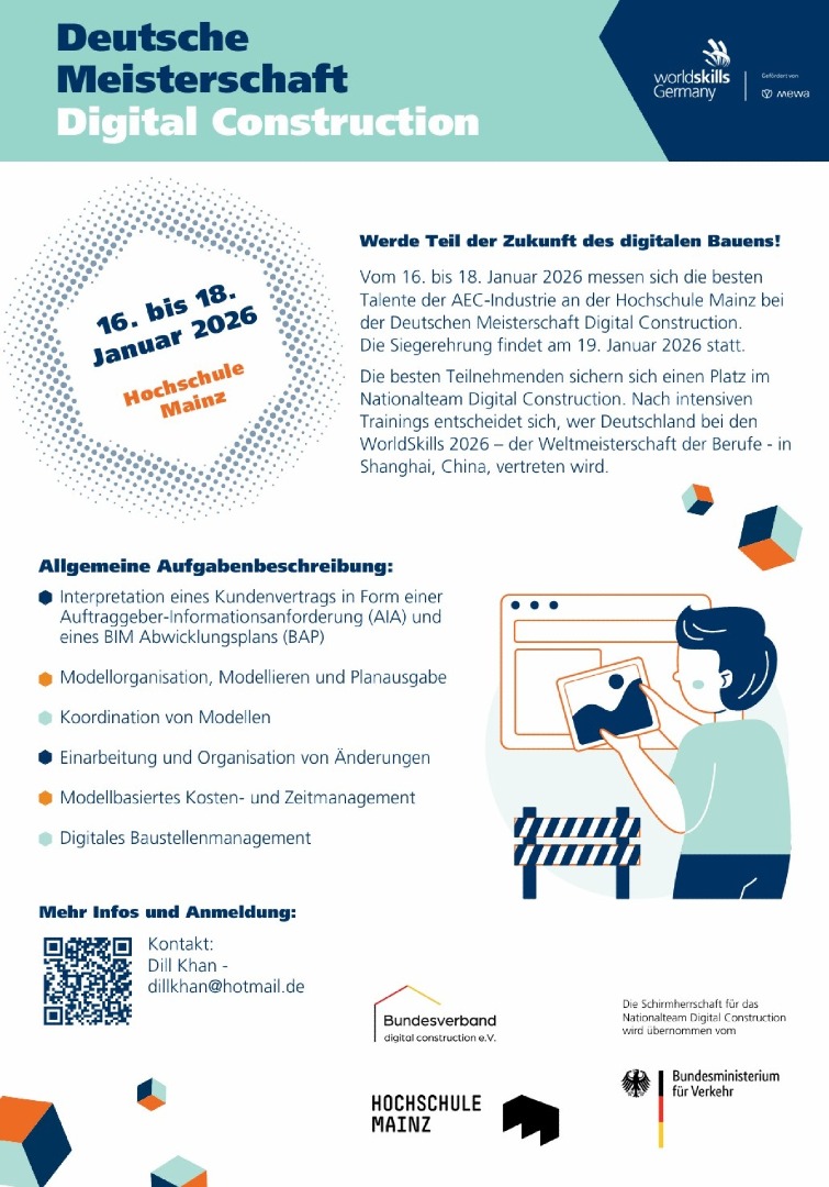 Deutsche Meisterschaft digital construction 2026