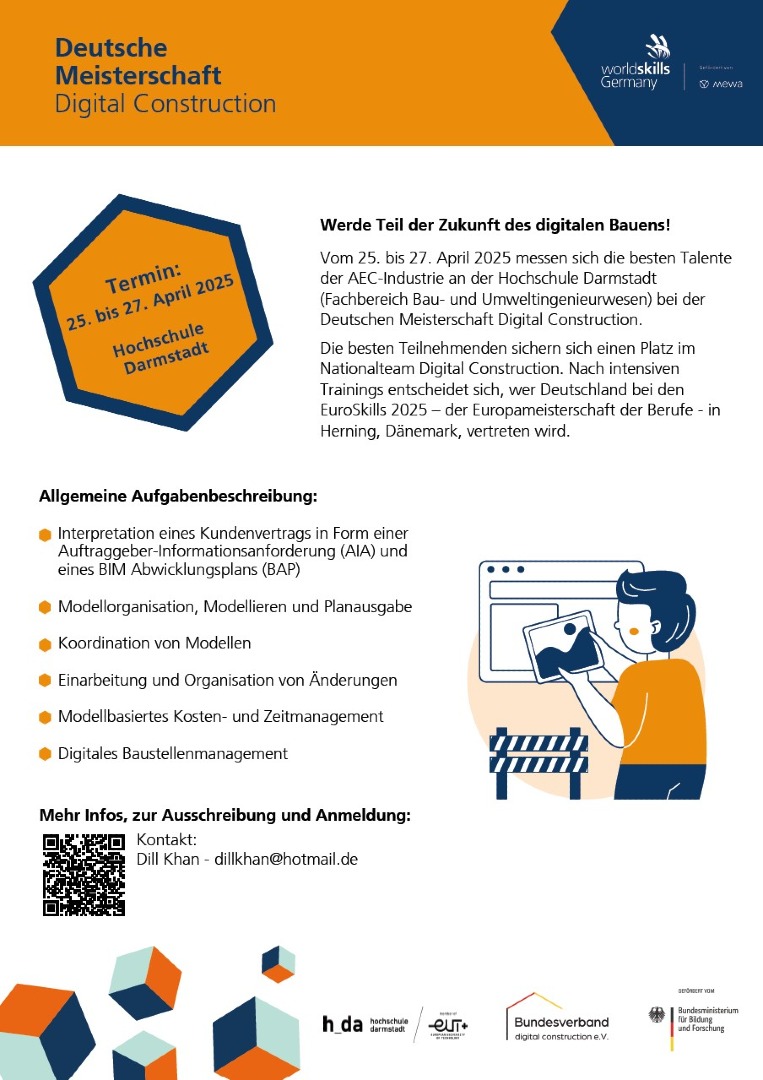 Deutsche Meisterschaft Digital Construction 2025
