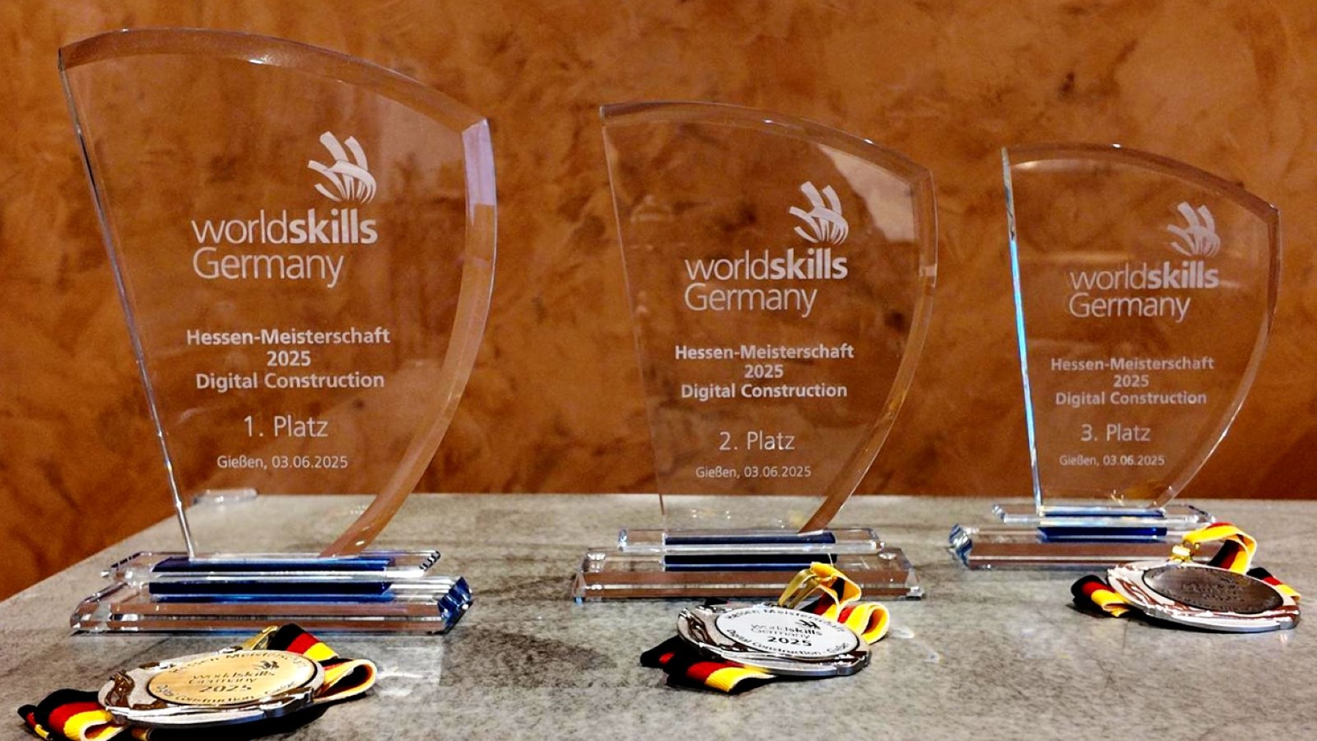 Siegerehrung – Landesmeisterschaft Hessen Digital Construction 2025