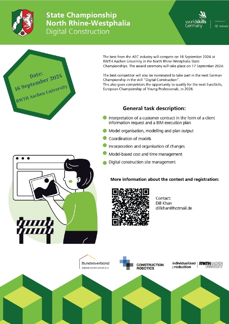 Landesmeisterschaft Nordrhein-Westfalen – Digital Construction 2024
