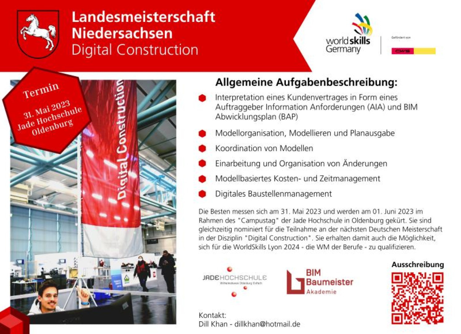 Landesmeisterschaft Niedersachsen digital construction