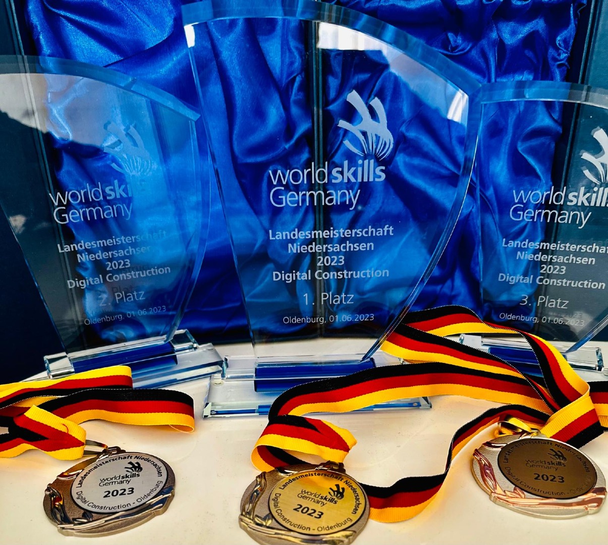 Siegerehrung Landesmeisterschaft Niedersachsen digital construction