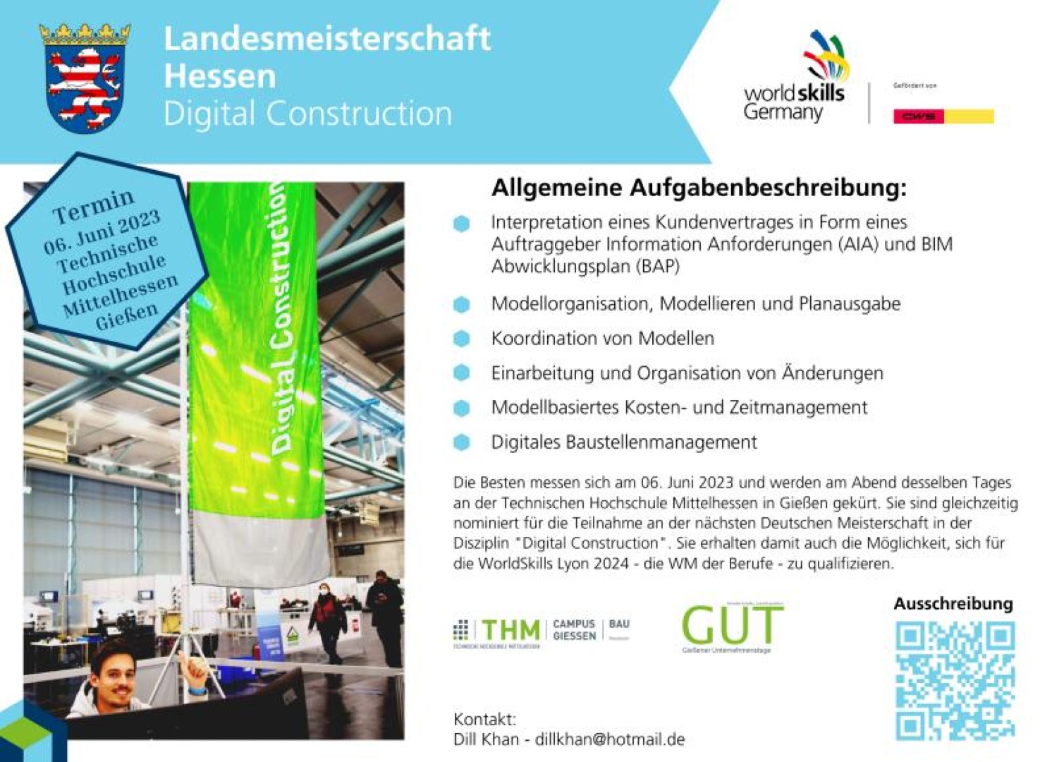Landesmeisterschaft Hessen digital construction 2023