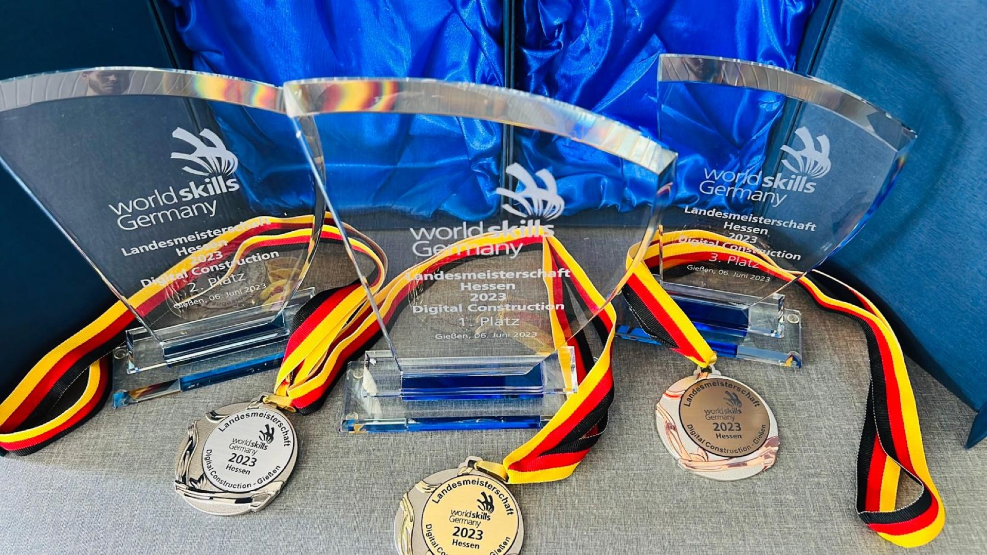 Siegerehrung Landesmeisterschaft Hessen digital construction