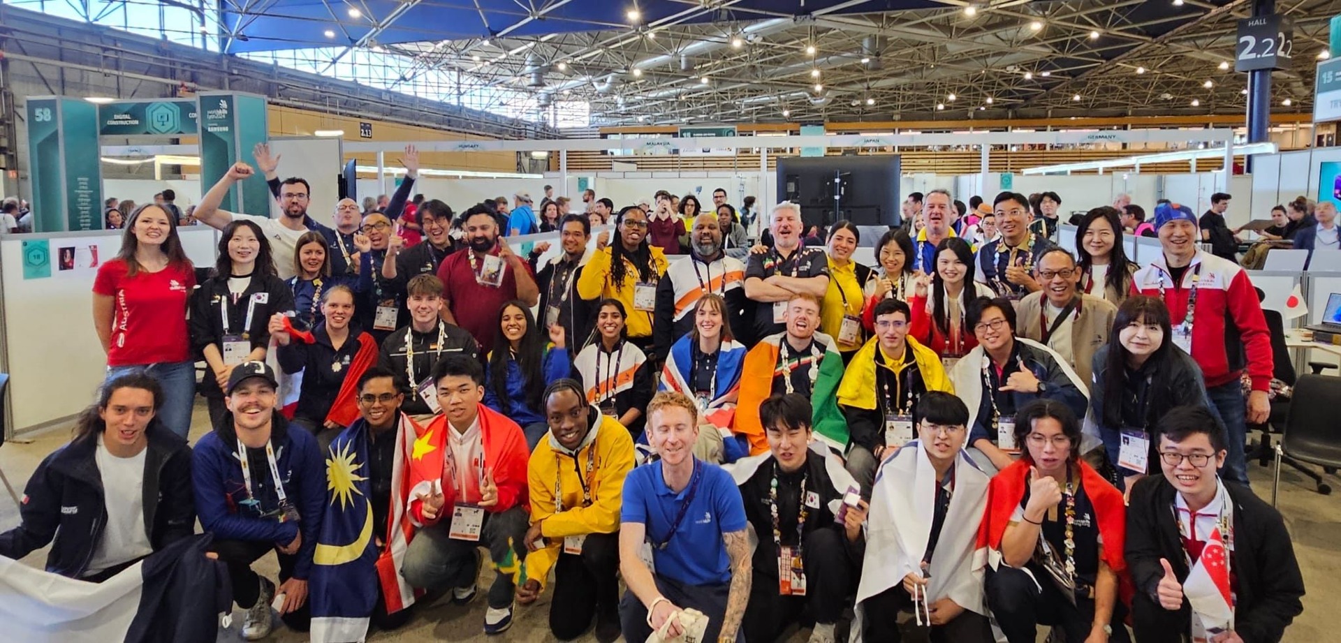 WorldSkills Lyon 2024 – Digital Construction im Zeichen von Frieden, Exzellenz und internationalem Austausch